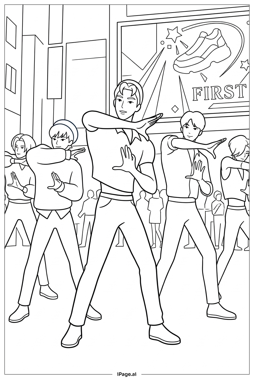 Kpop Demon Hunters street performance draws crowd