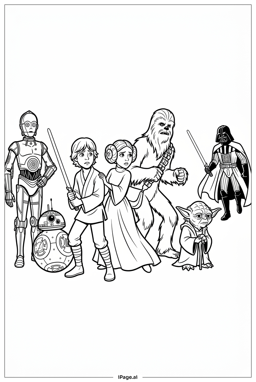Star Wars cautious heroes confront advancing darkness