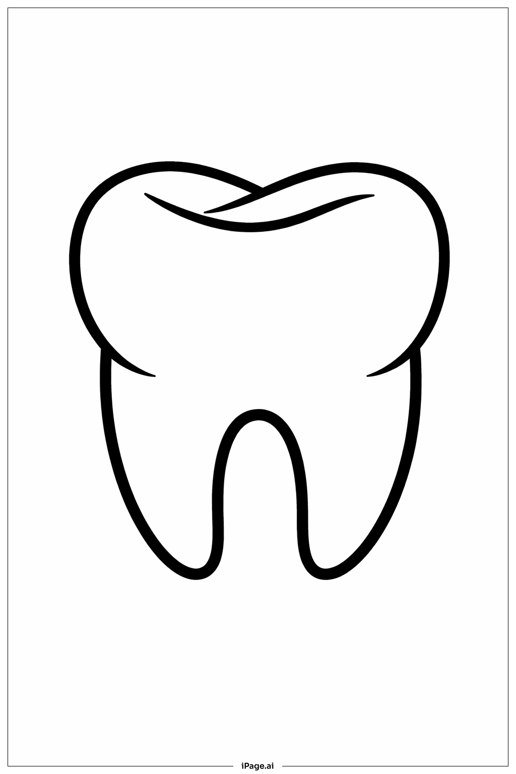 Alligator Tooth Coloring Page