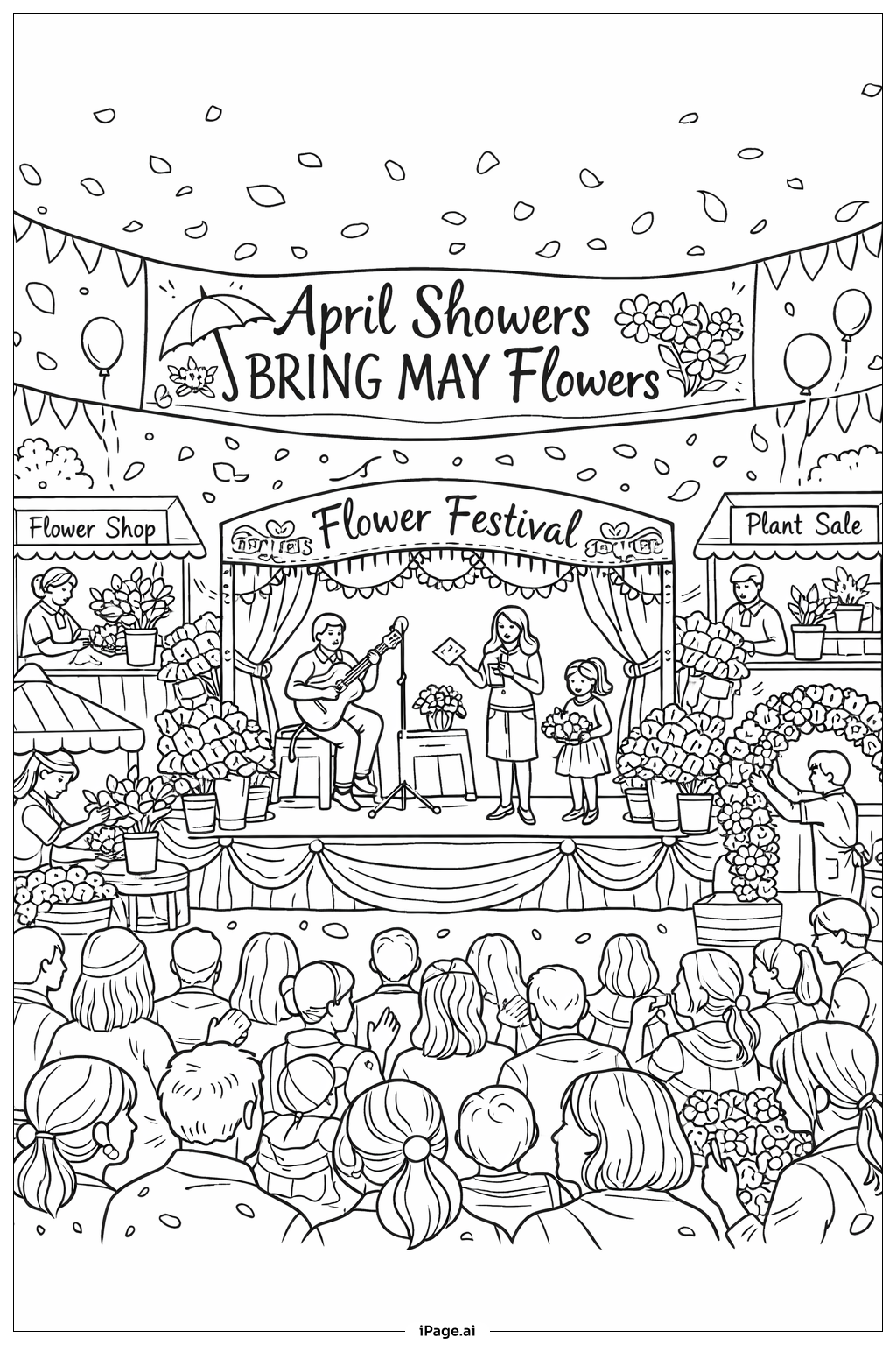 Le festival des fleurs « Avril pluvieux, mai fleuri »