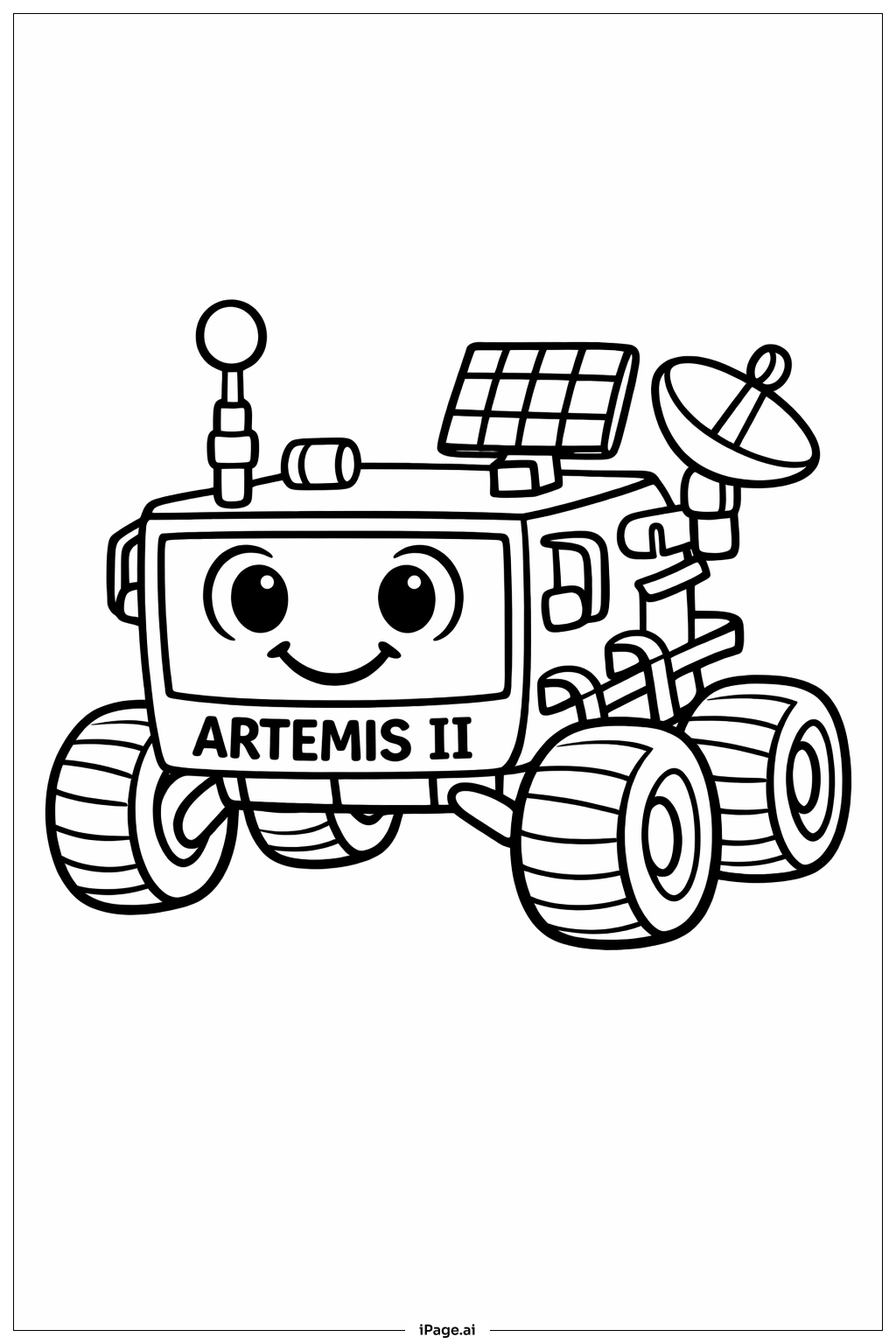Khuôn Mặt Robot Thân Thiện Artemis II