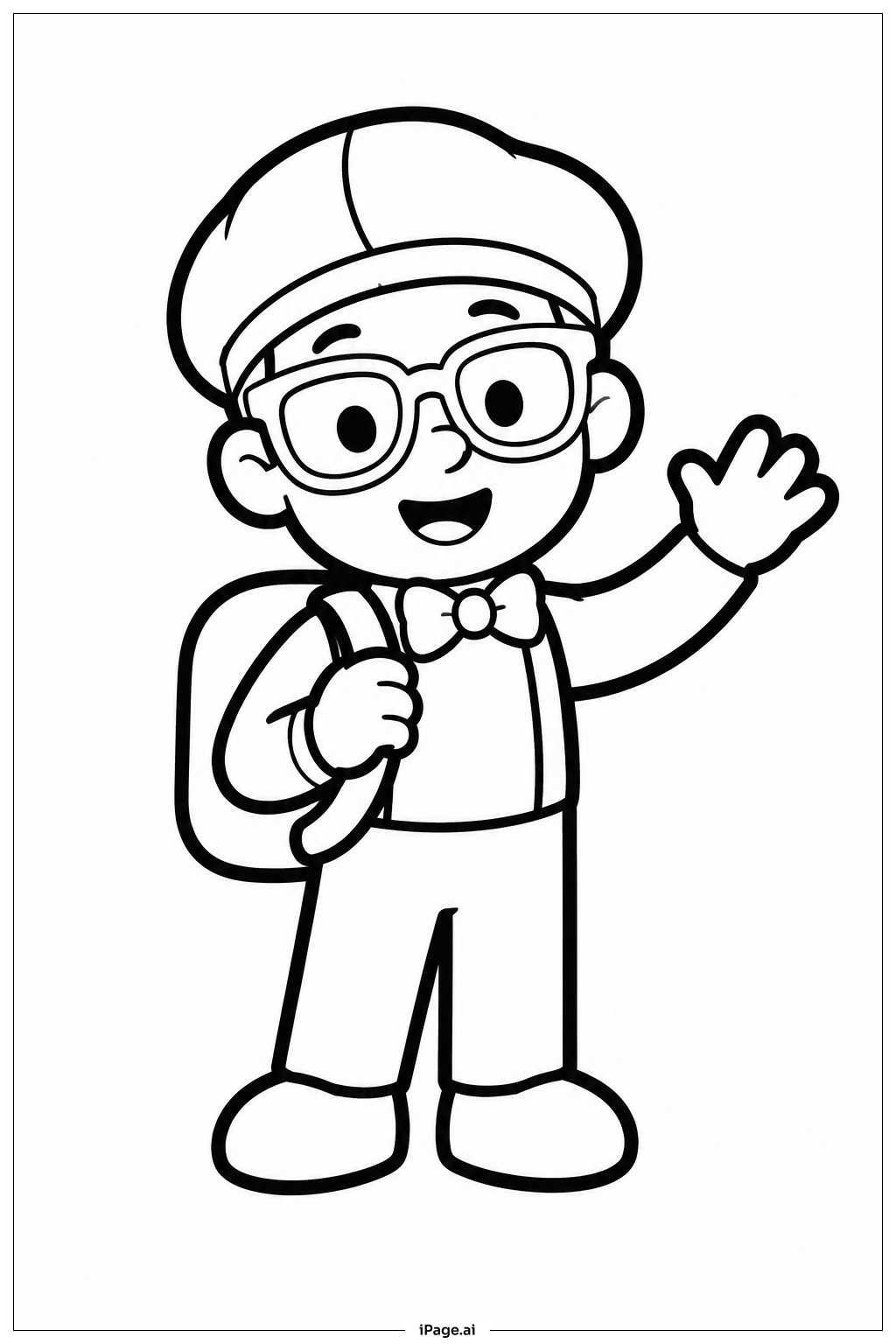 Blippi Con Mochila
