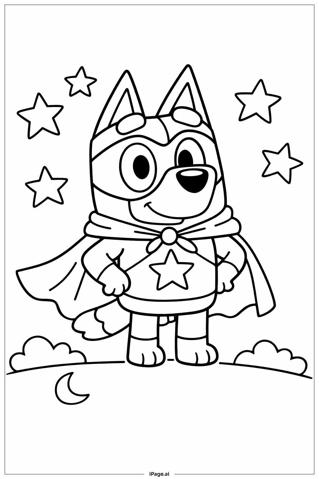 의상을 입은 블루이