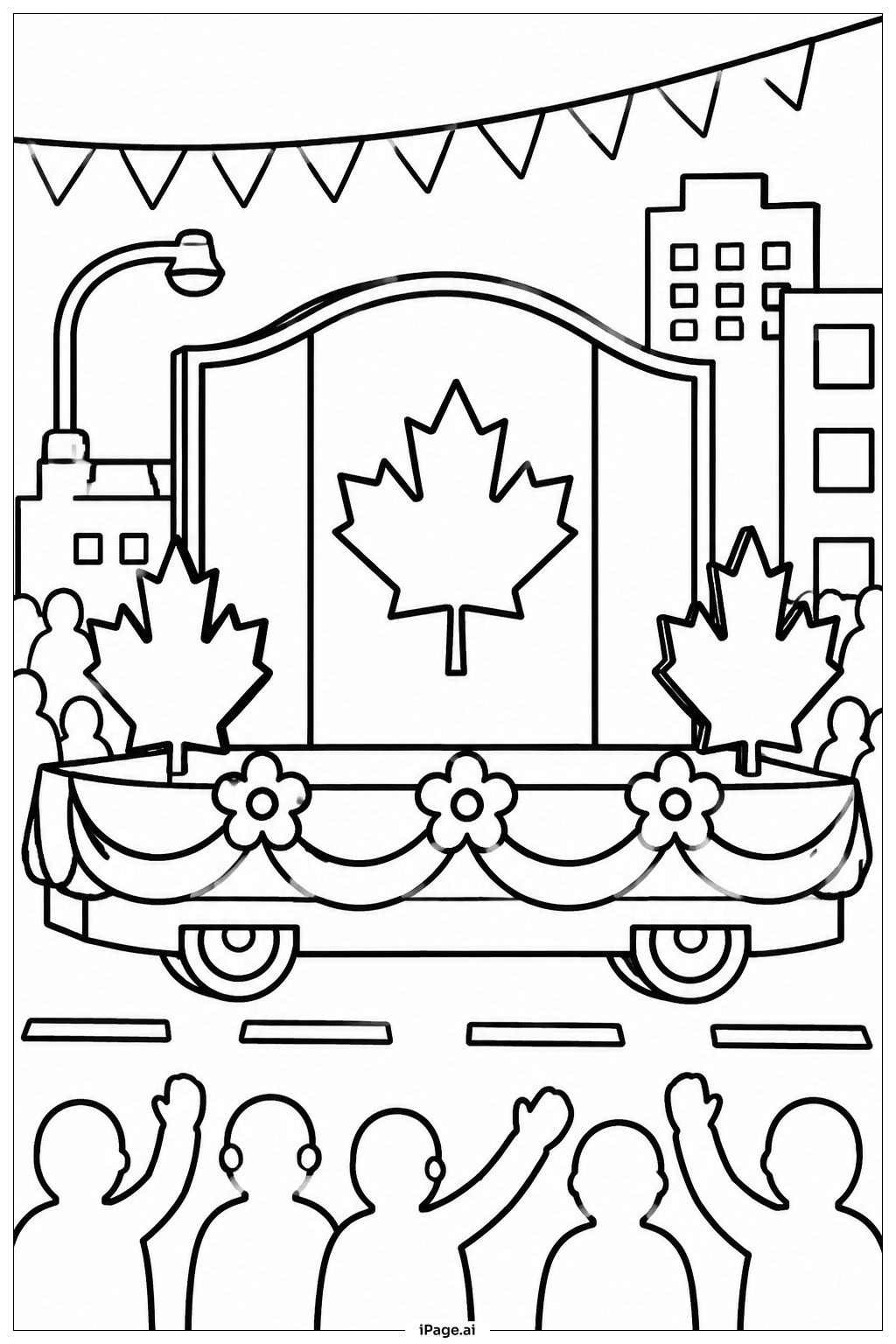 Diễu hành lá cờ Canada