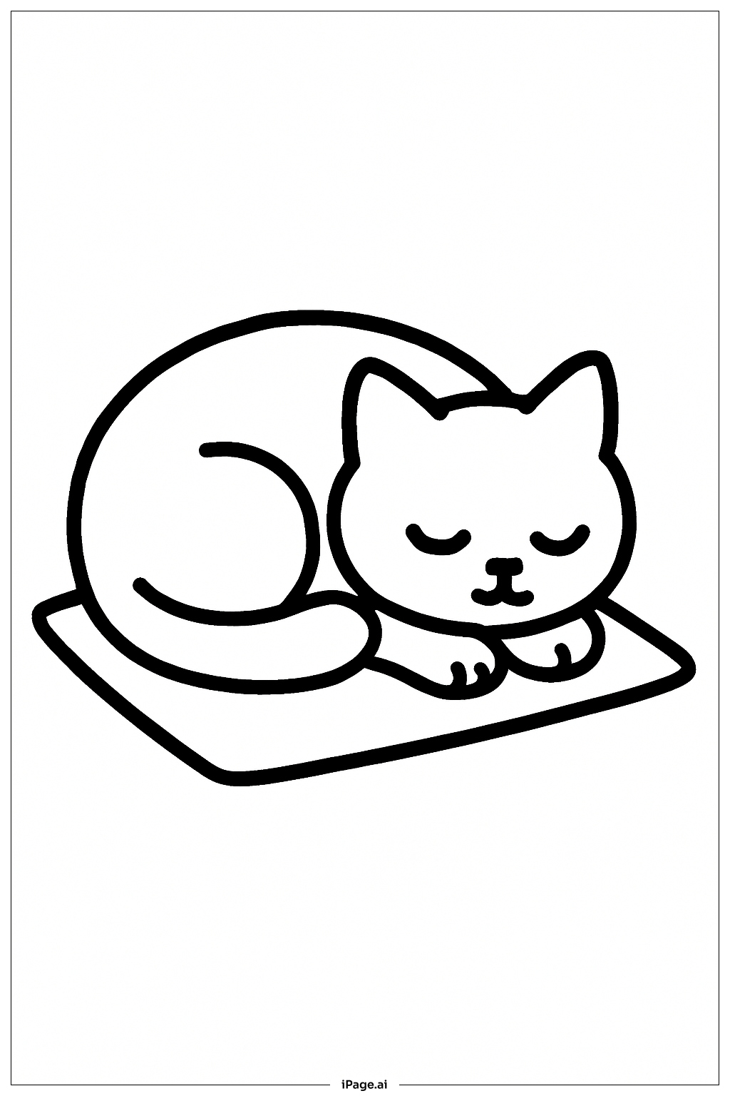 日だまりでうたた寝する猫