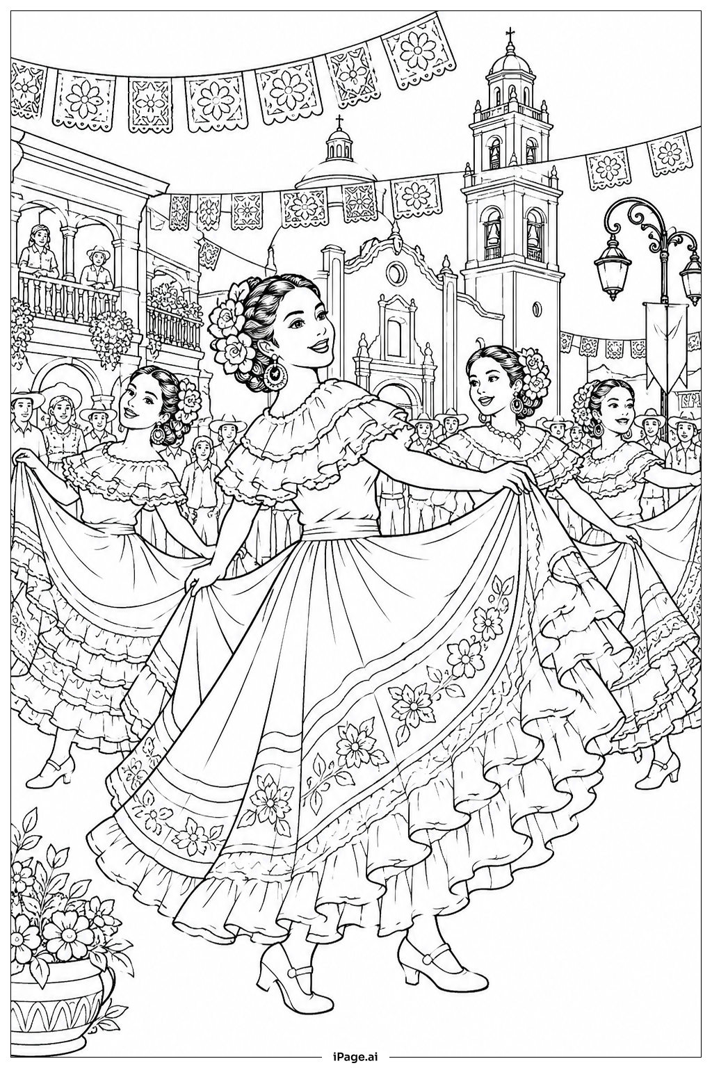 Conjunto Tradicional de Dança do Cinco De Mayo