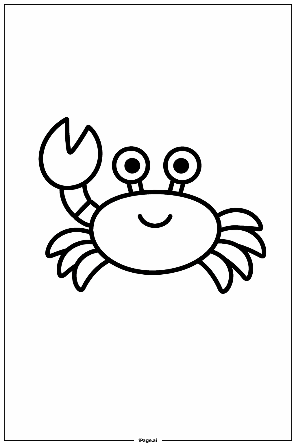  손을 흔드는 게 색칠공부 페이지 