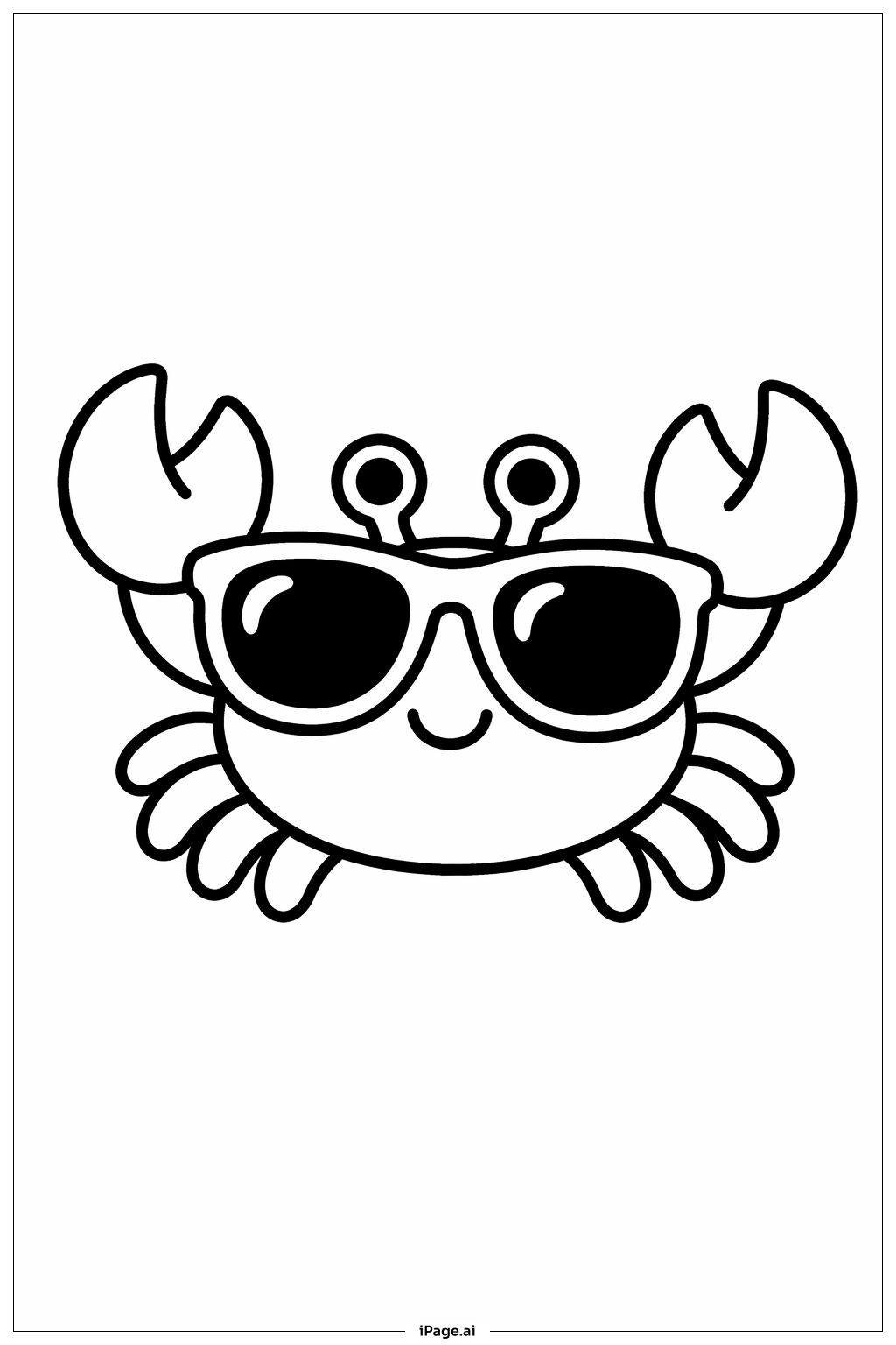 선글라스를 쓴 게