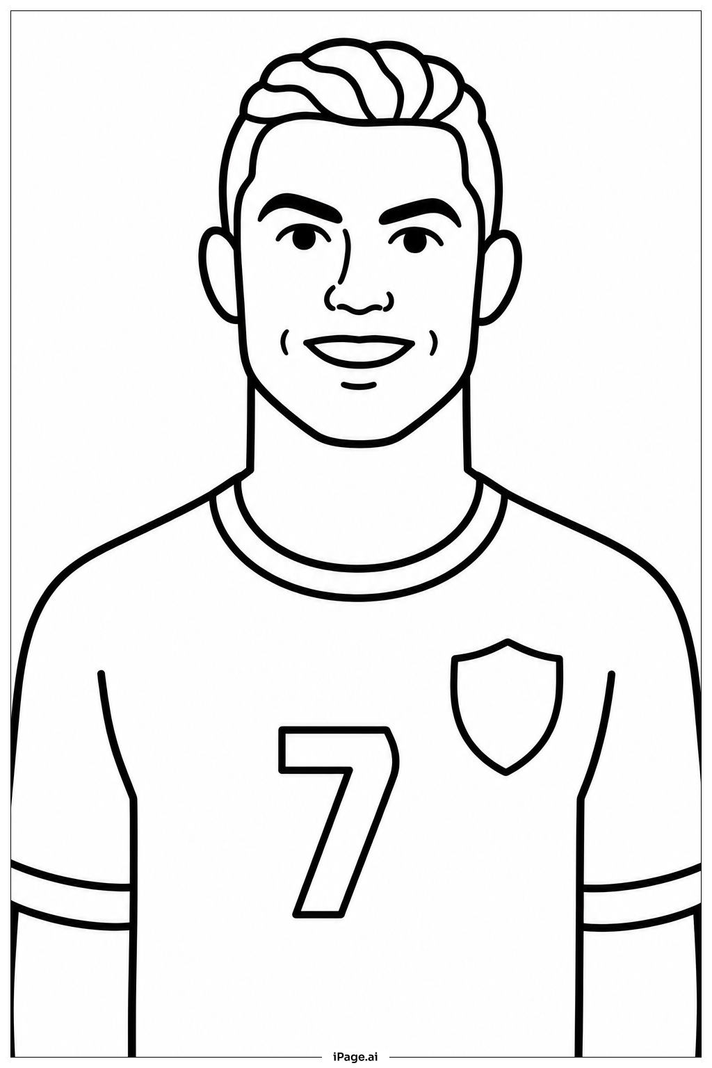 Cristiano Ronaldo Wearing Jersey