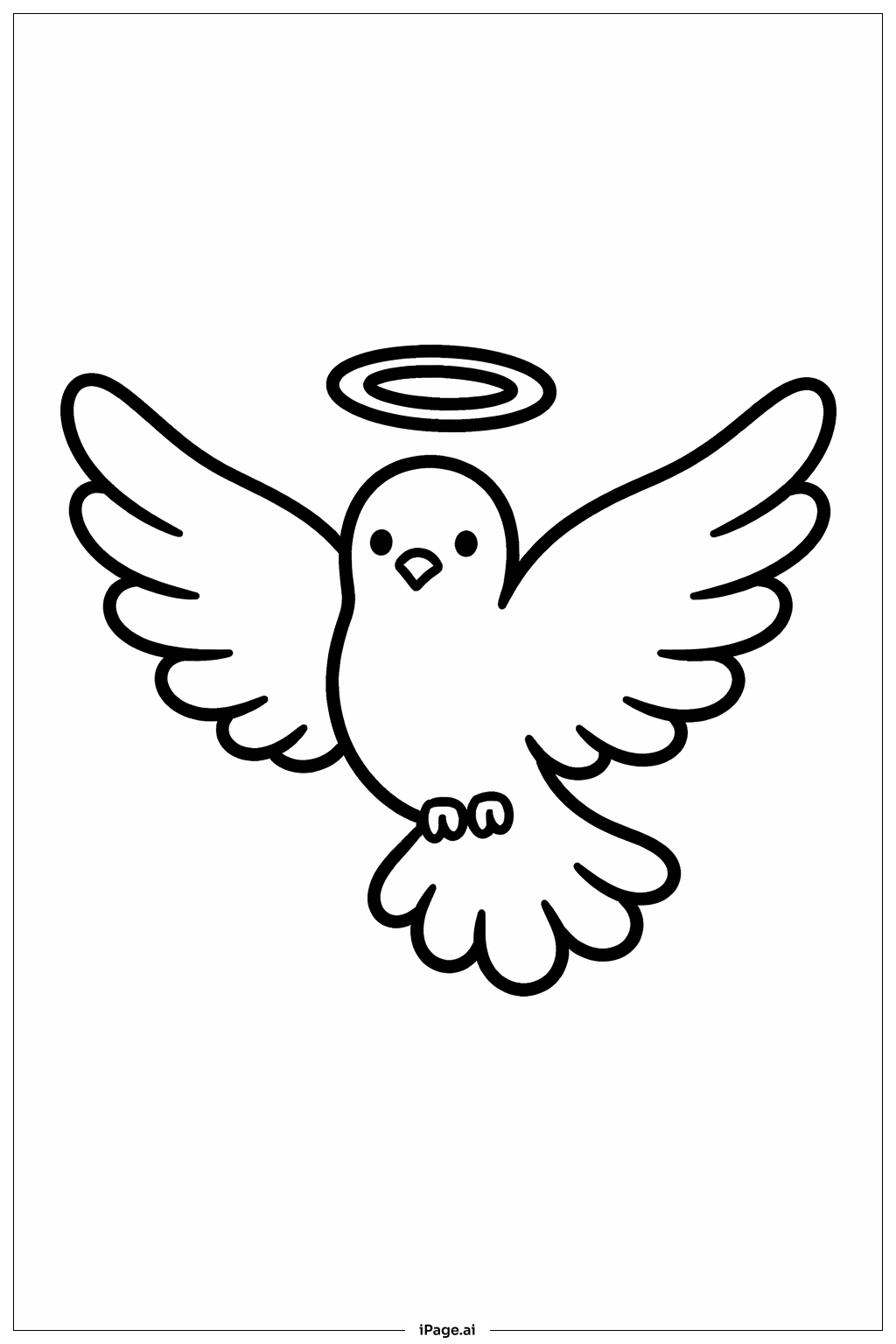  Divine Mercy Dove Symbol Coloring Page 