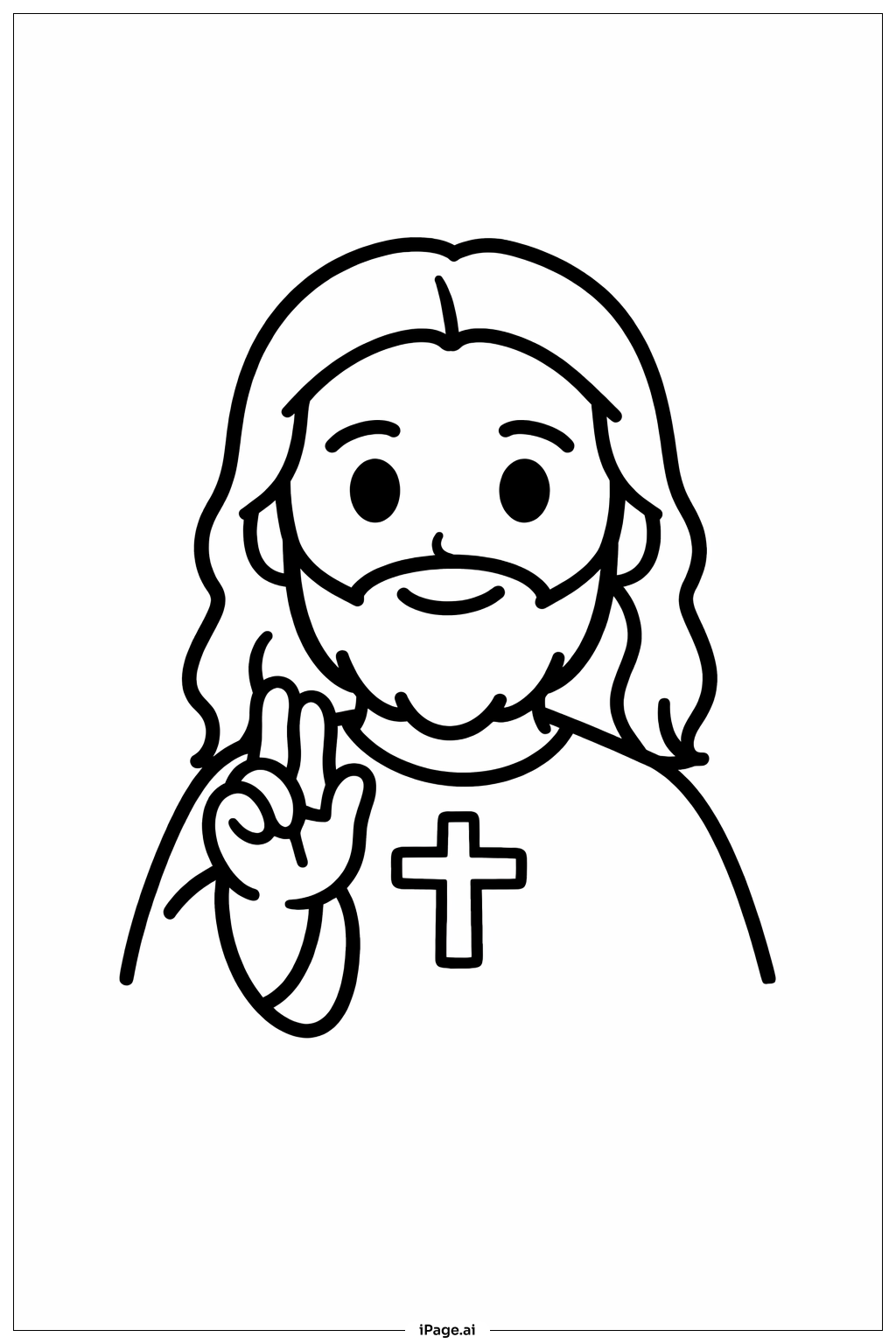  Divine Mercy Jesus Face Coloring Page 