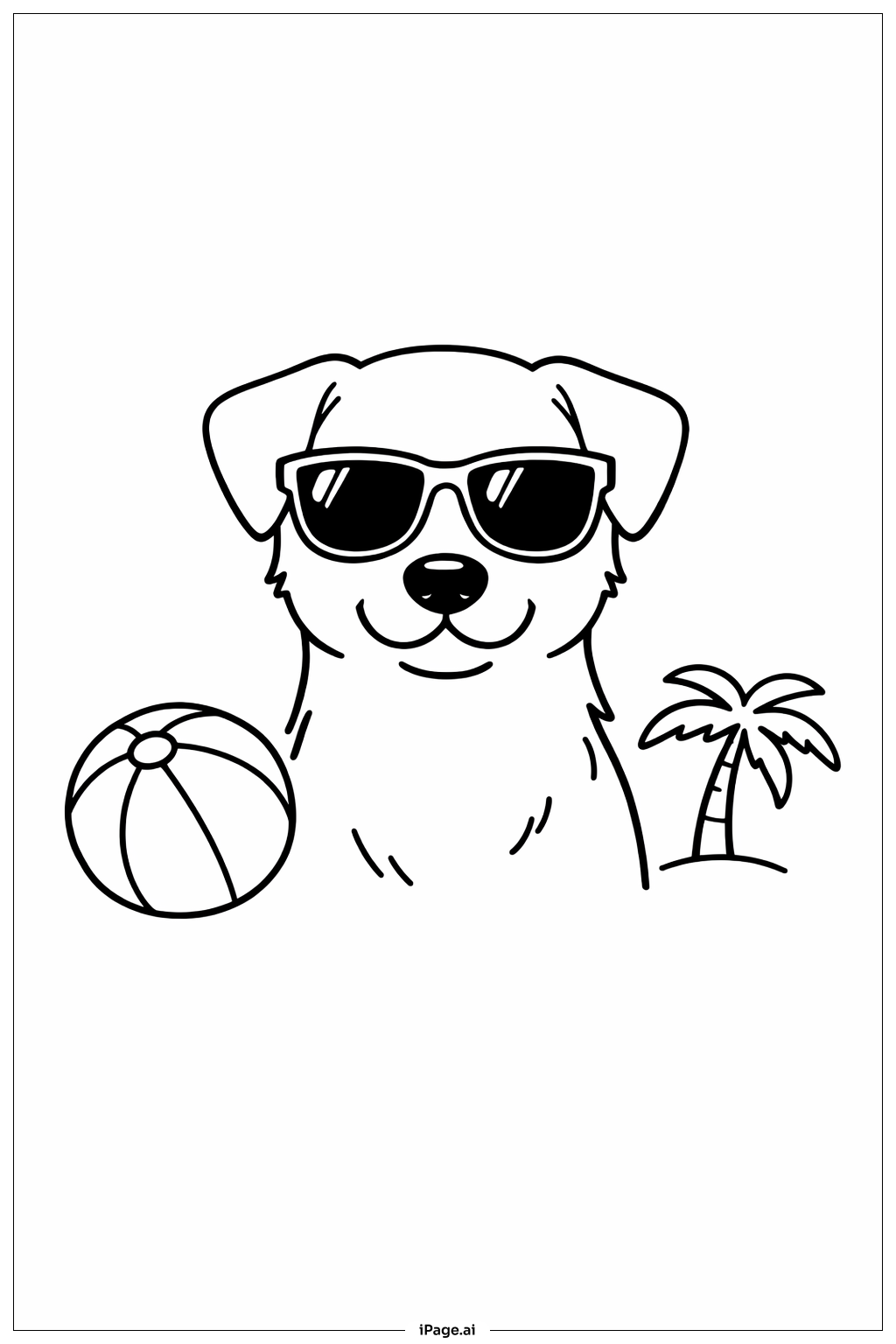 Dog With Sunglasses