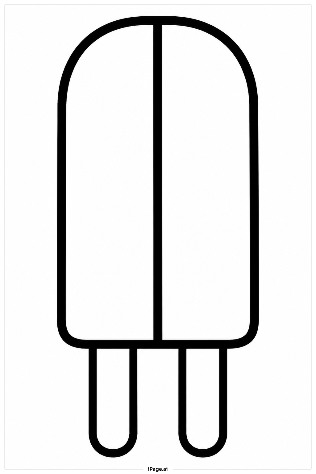 Picolé de Dois Palitos