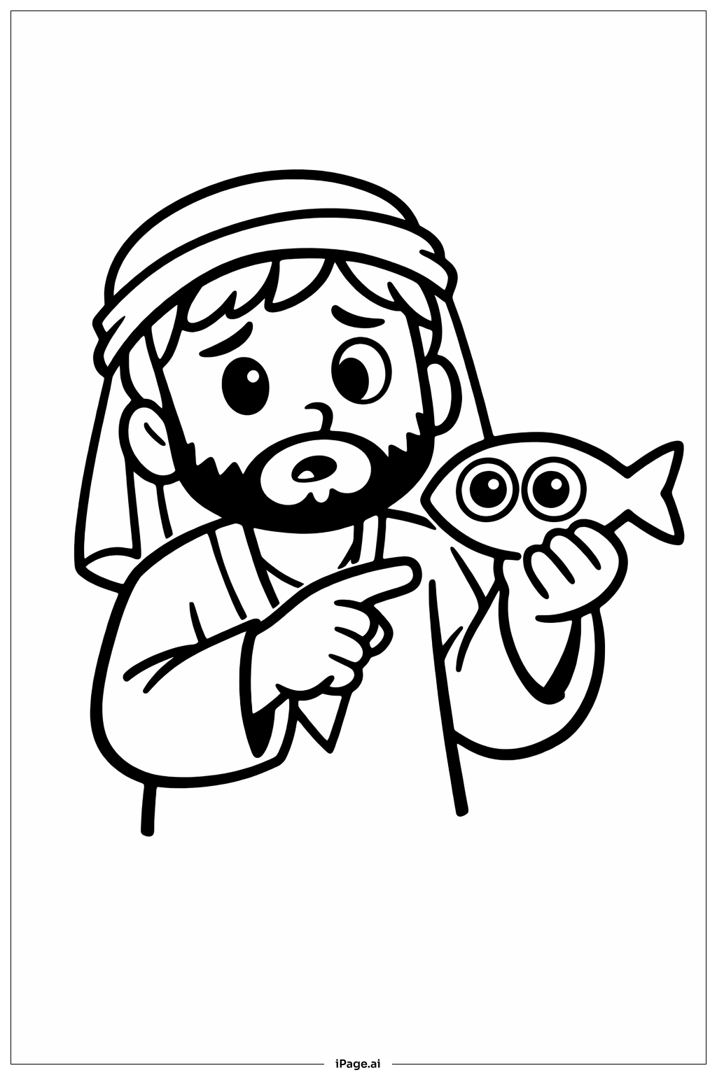 물고기를 든 의심 많은 도마