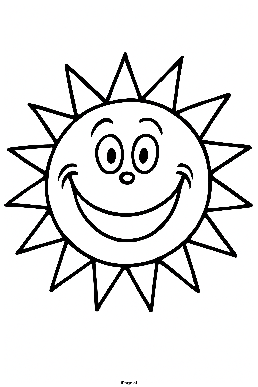  Dr Seuss Big Smile Sun Coloring Page 