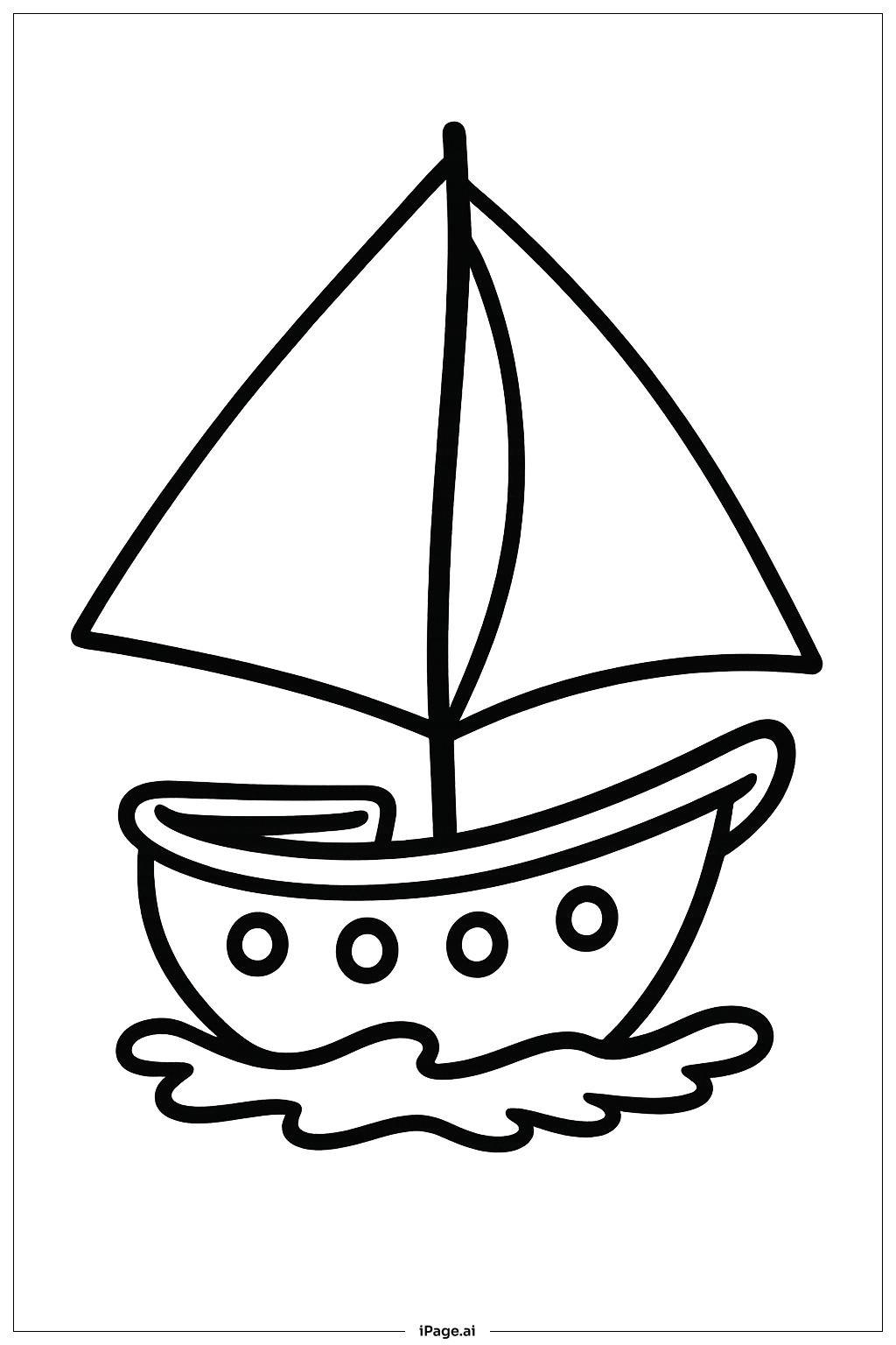  Dr Seuss Little Boat Coloring Page 