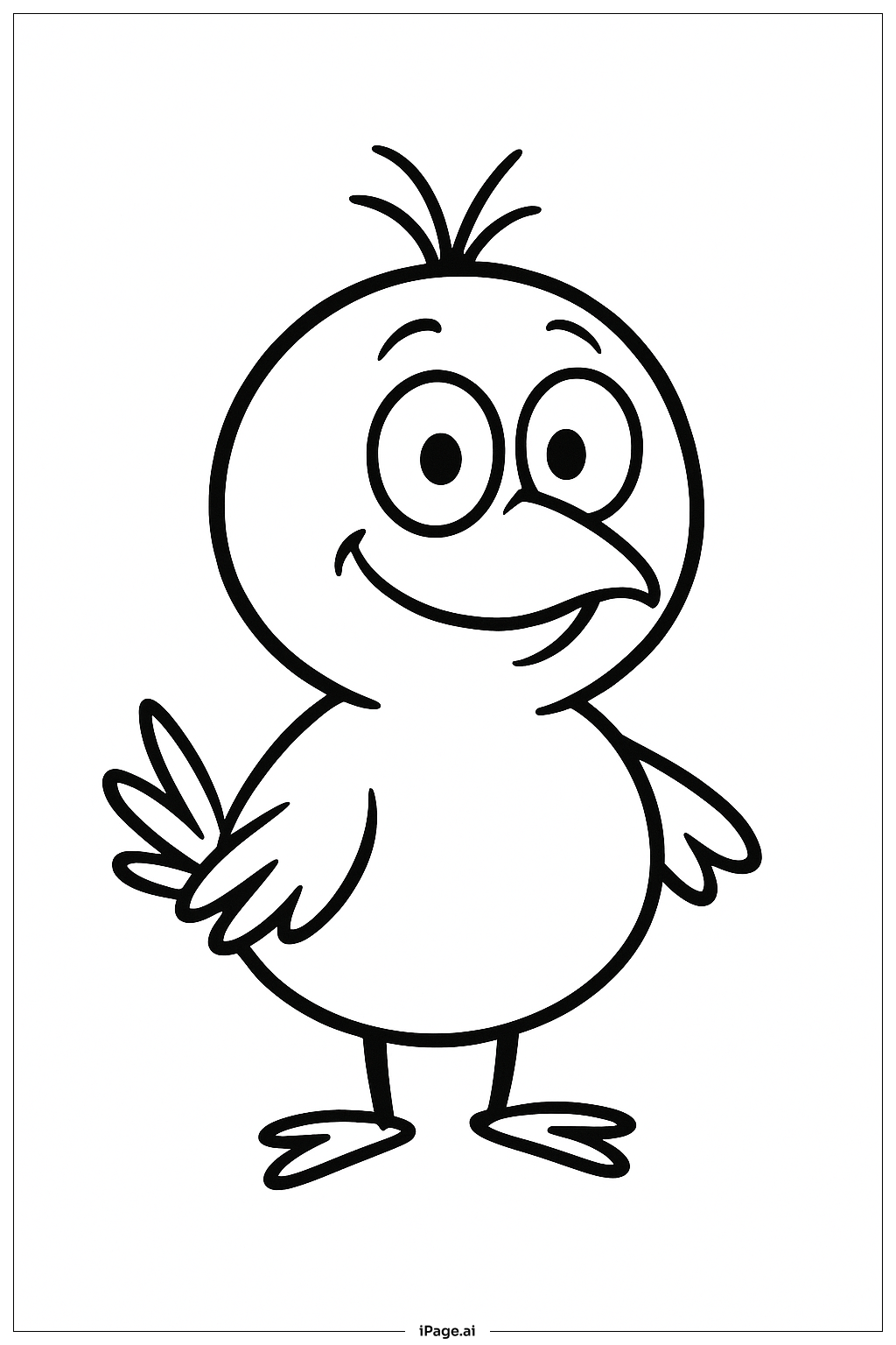 Dr Seuss Smiling Bird Coloring Page 
