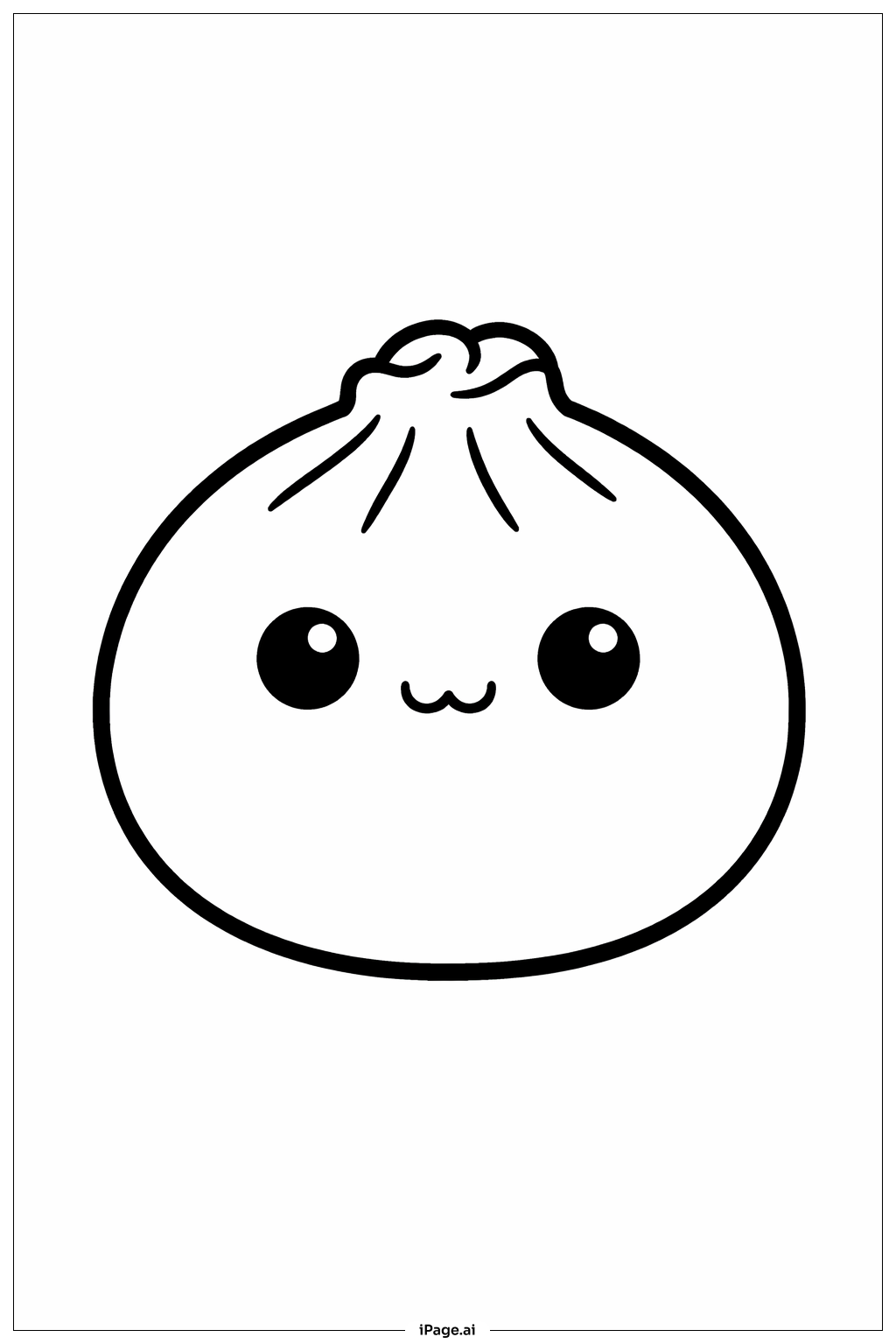  Trang tô màu Bóng Dumpling Squishy 