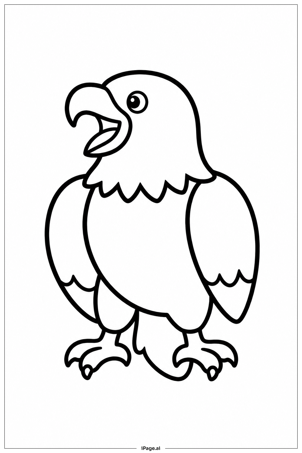 Eagle Beak Open
