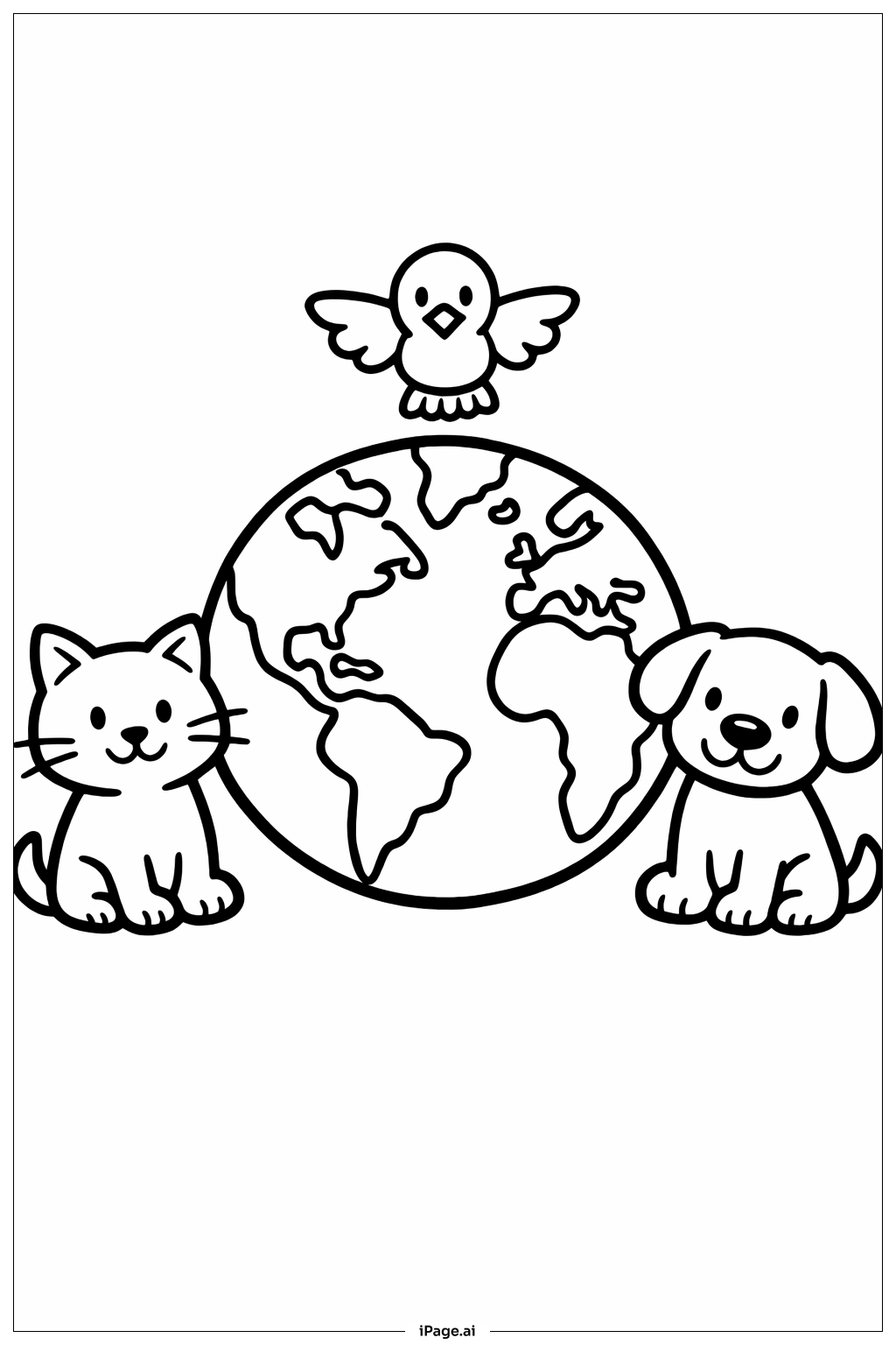 地球與周圍動物