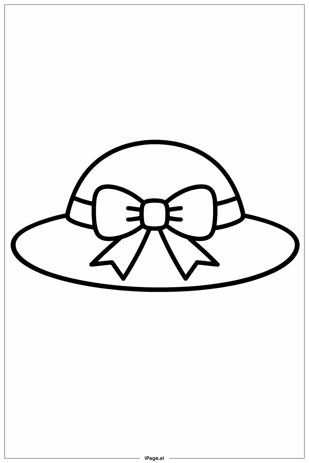  Einfacher Osterhut Ausmalseite 