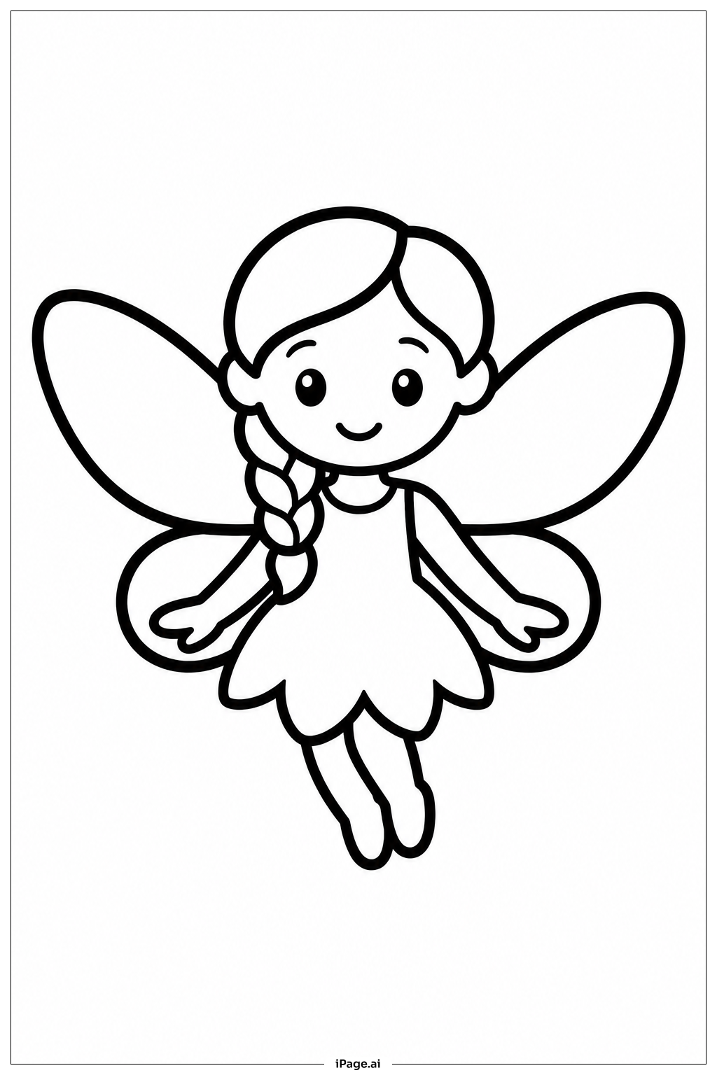 Fairy With Braid Hair