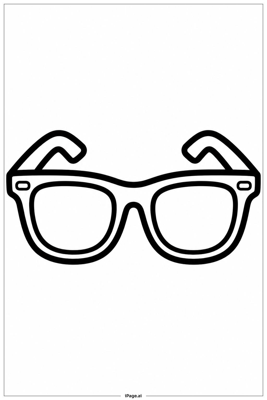  Vatertag Sonnenbrille Ausmalseite 