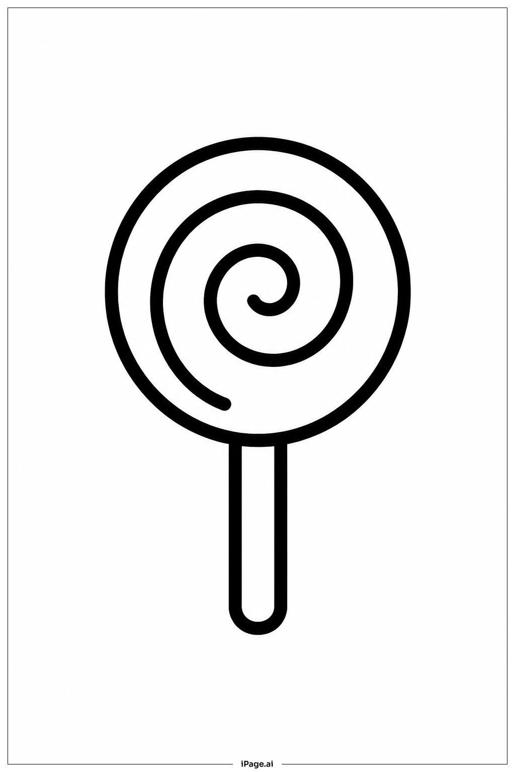 Flat Lollipop