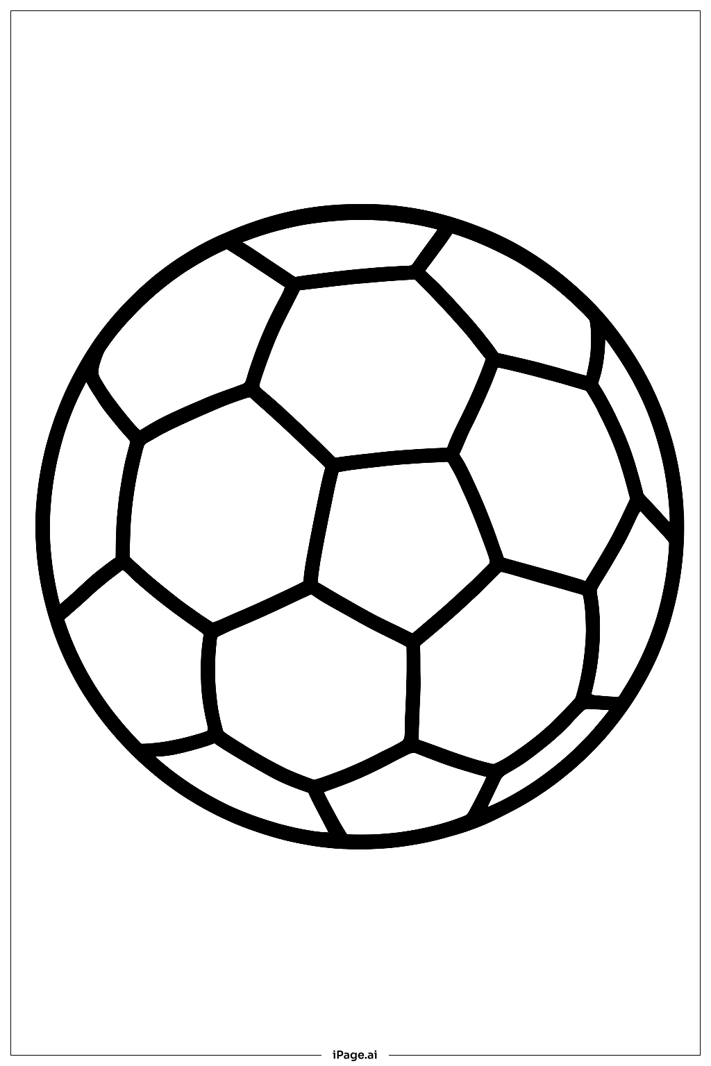 サッカーボールのクローズアップ