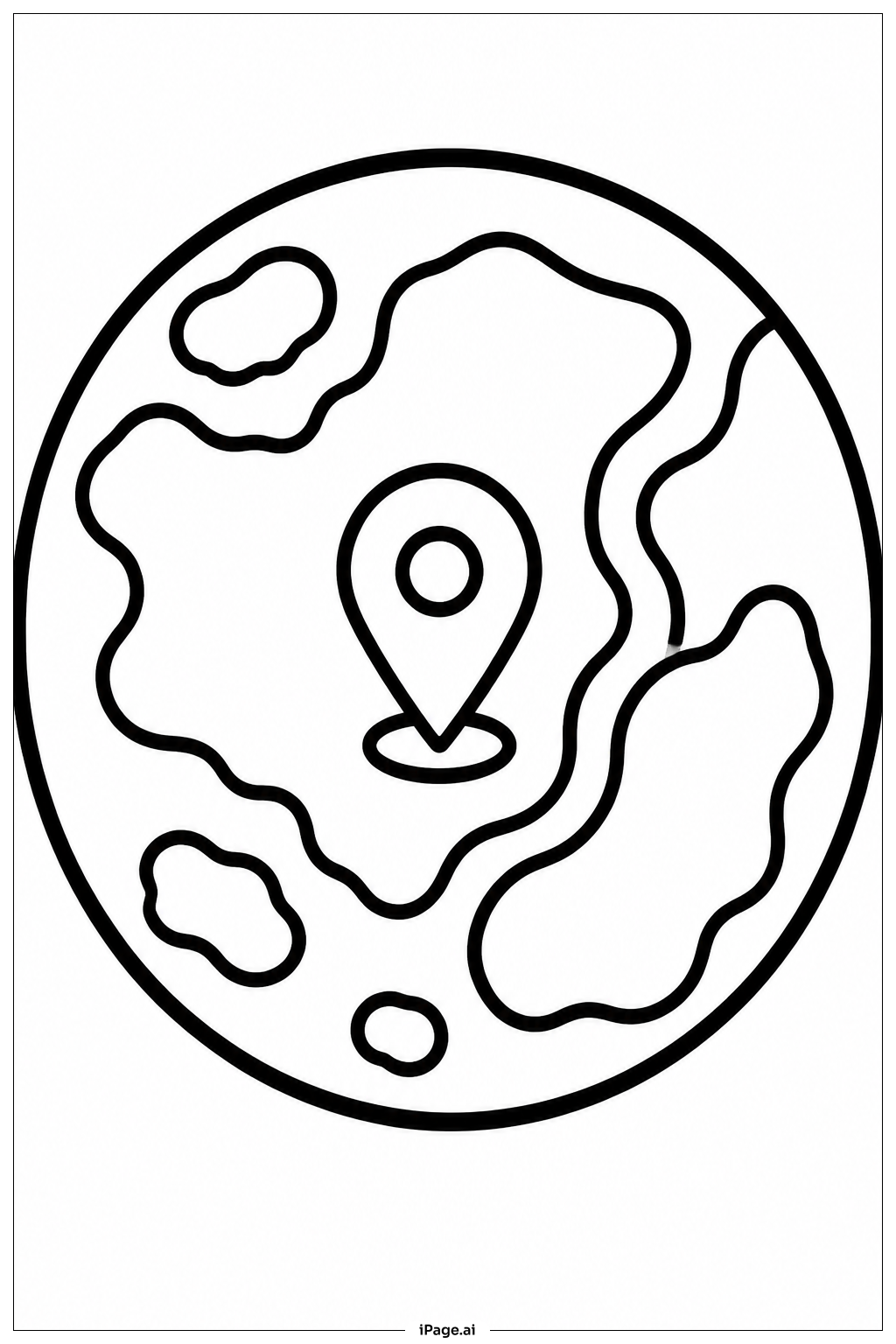  Fortnite Mini Map Coloring Page 