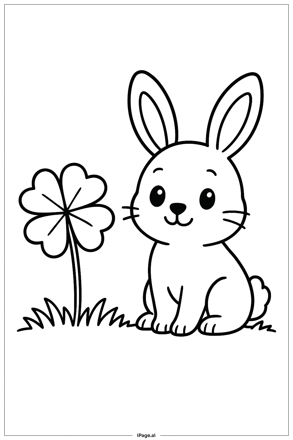 四葉草與快樂小兔