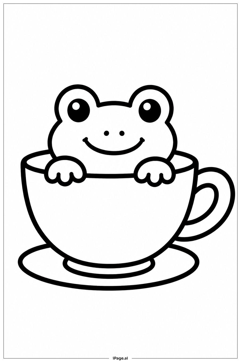 Frog Coloring Page