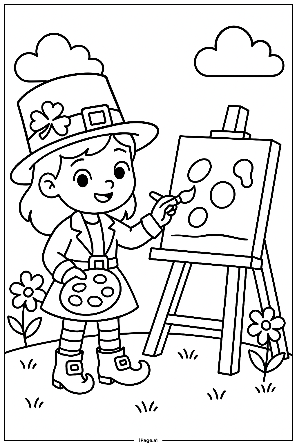 소녀 레프리콘 그림