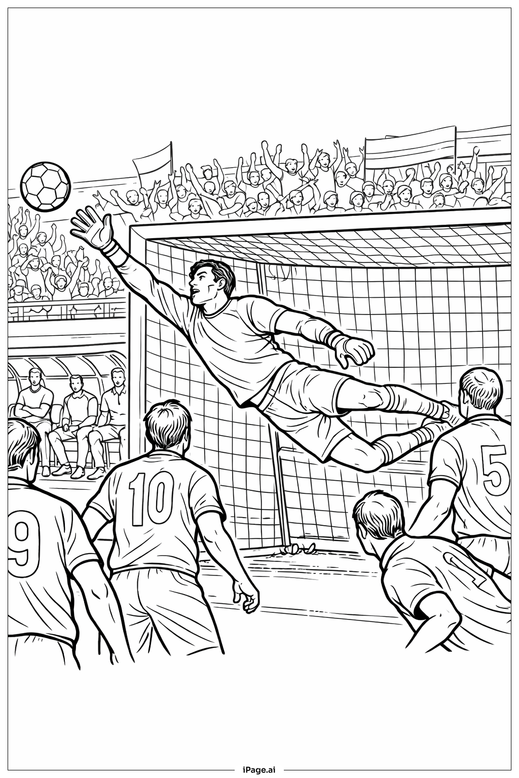  Trang tô màu Anh Hùng Thủ Môn 