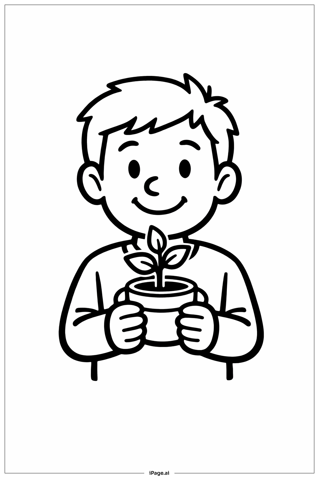  Trang tô màu Chúc Mừng Sinh Nhật Bố Làm Vườn 