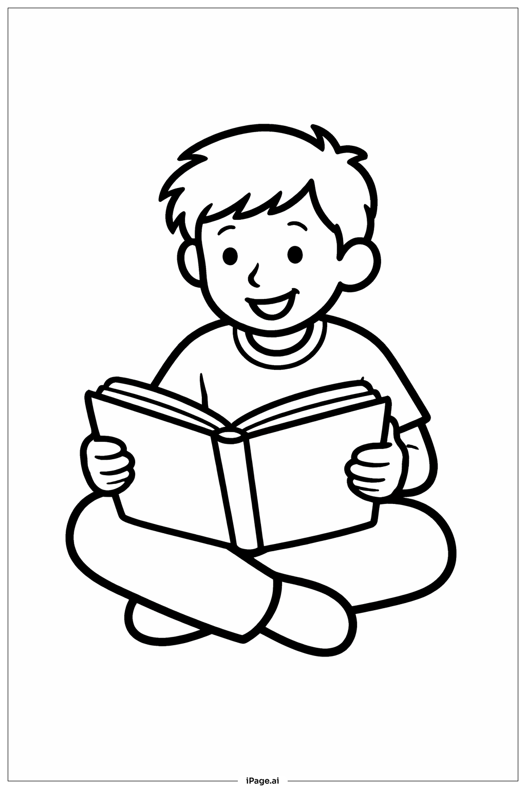  Trang tô màu Sách Đọc Mừng Sinh Nhật Ba 