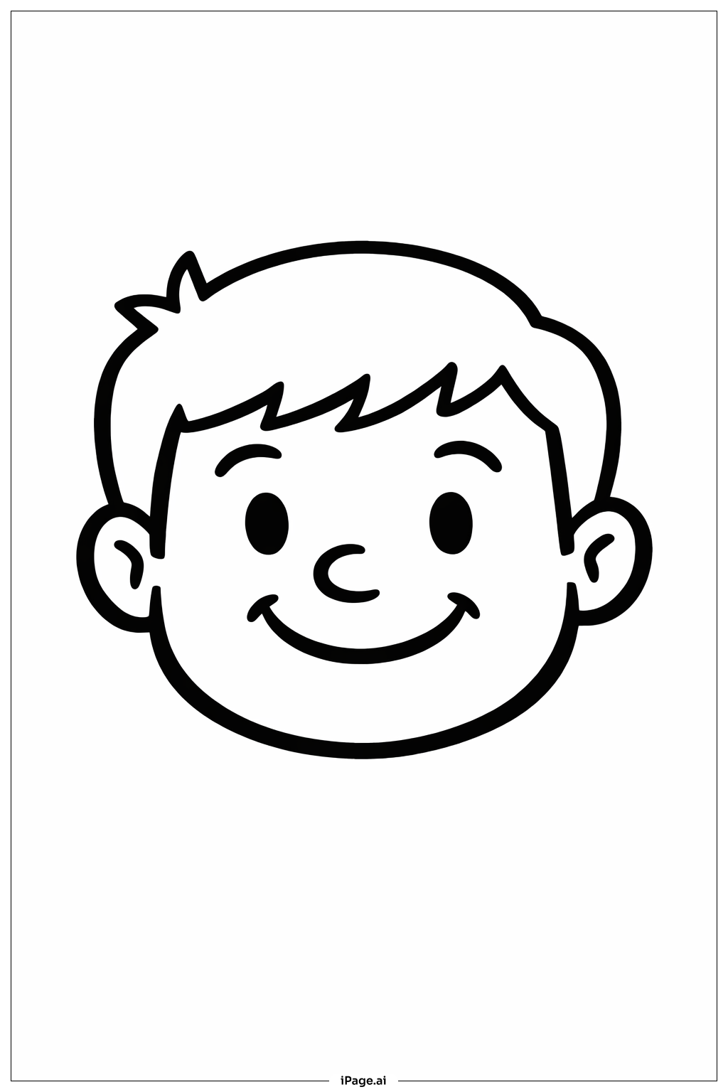  Trang tô màu Khuôn Mặt Bố Cười Chúc Mừng Sinh Nhật 