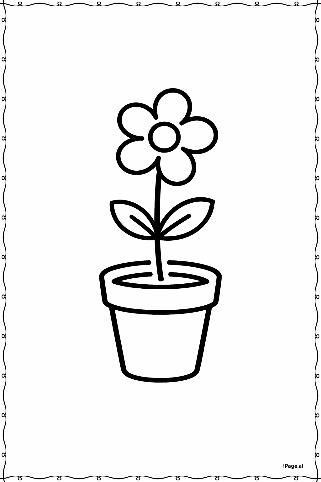 Página para colorear de Maceta Él Ha Resucitado