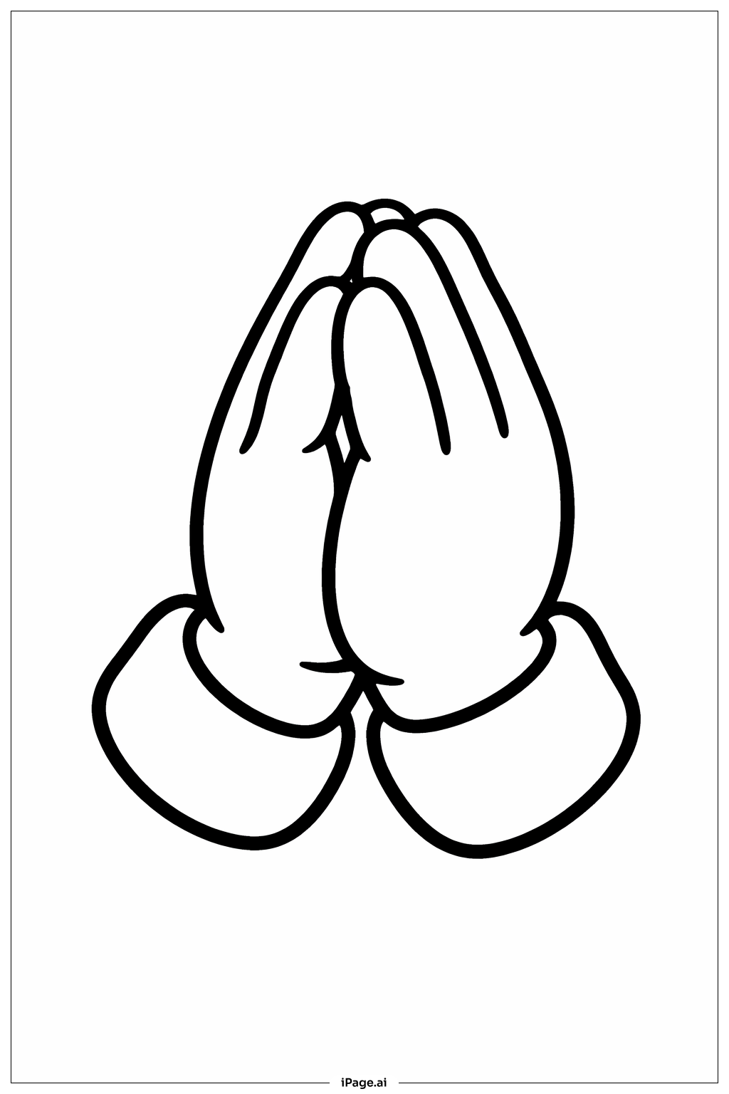  Trang tô màu Bàn Tay Cầu Nguyện Thứ Năm Tuần Thánh 