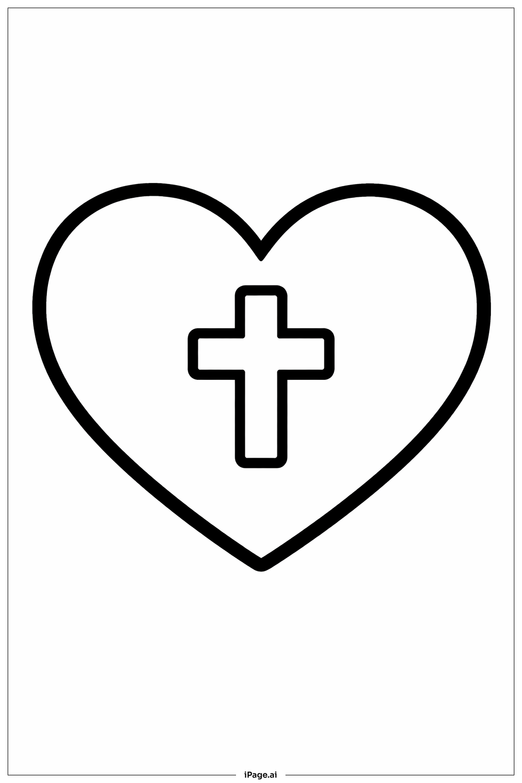  Trang tô màu Biểu tượng Trái Tim Thứ Năm Thánh 