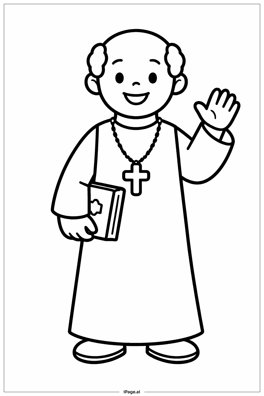  Trang tô màu Nụ Cười Linh Mục Thứ Năm Thánh 