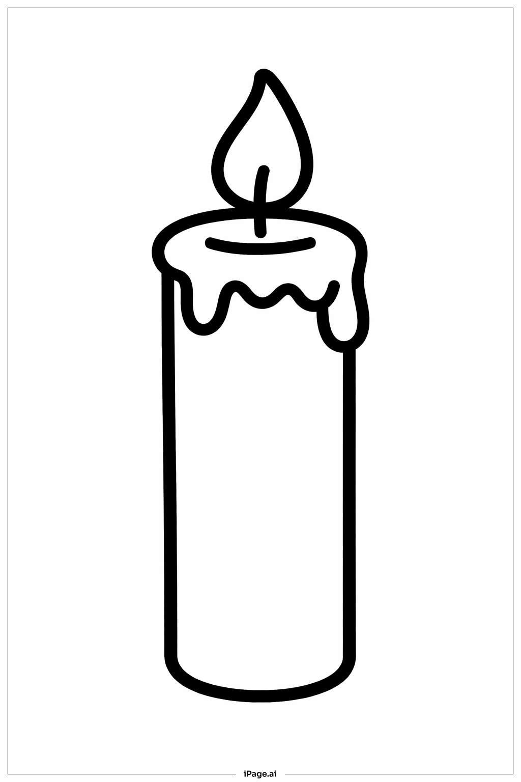  Trang tô màu Ngọn Nến Đơn Lẻ Thứ Năm Tuần Thánh 