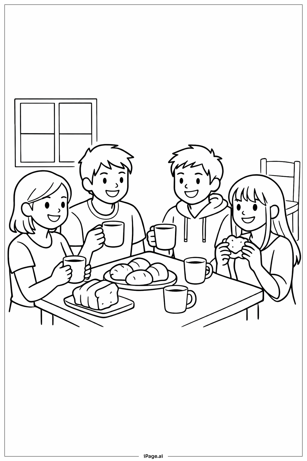  Trang tô màu Bàn Thứ Năm Thánh Của Những Người Bạn 