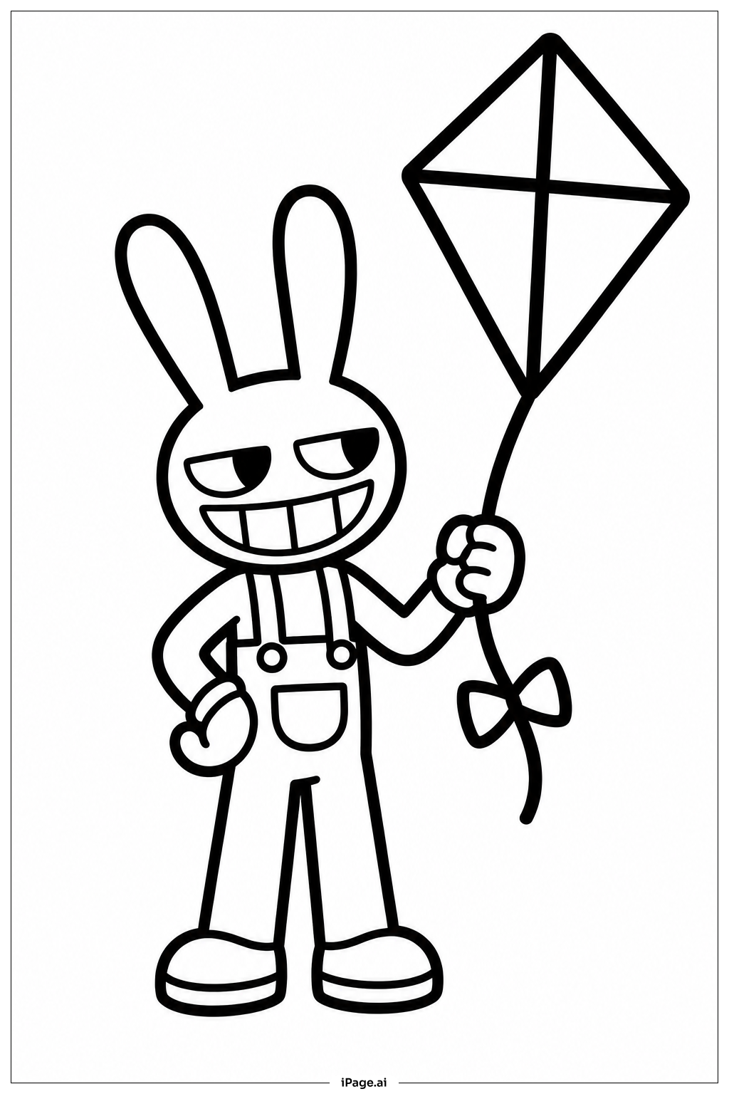 Jax Kite Flyingの塗り絵ページ