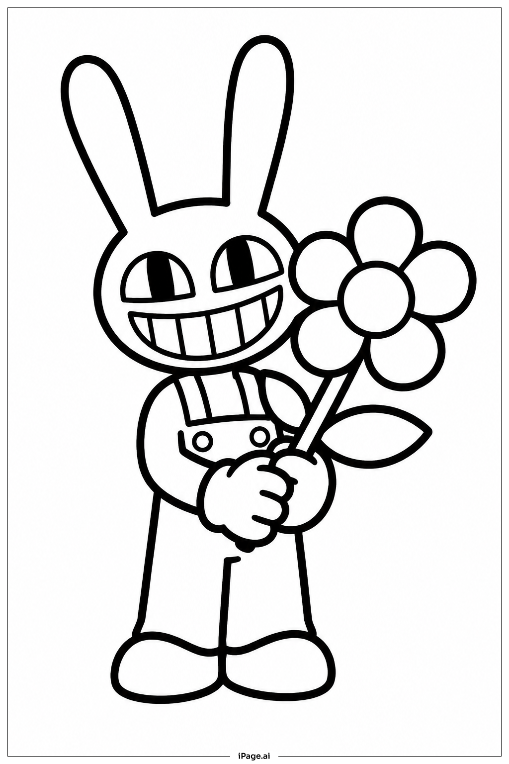 Jax Little Gardenの塗り絵ページ