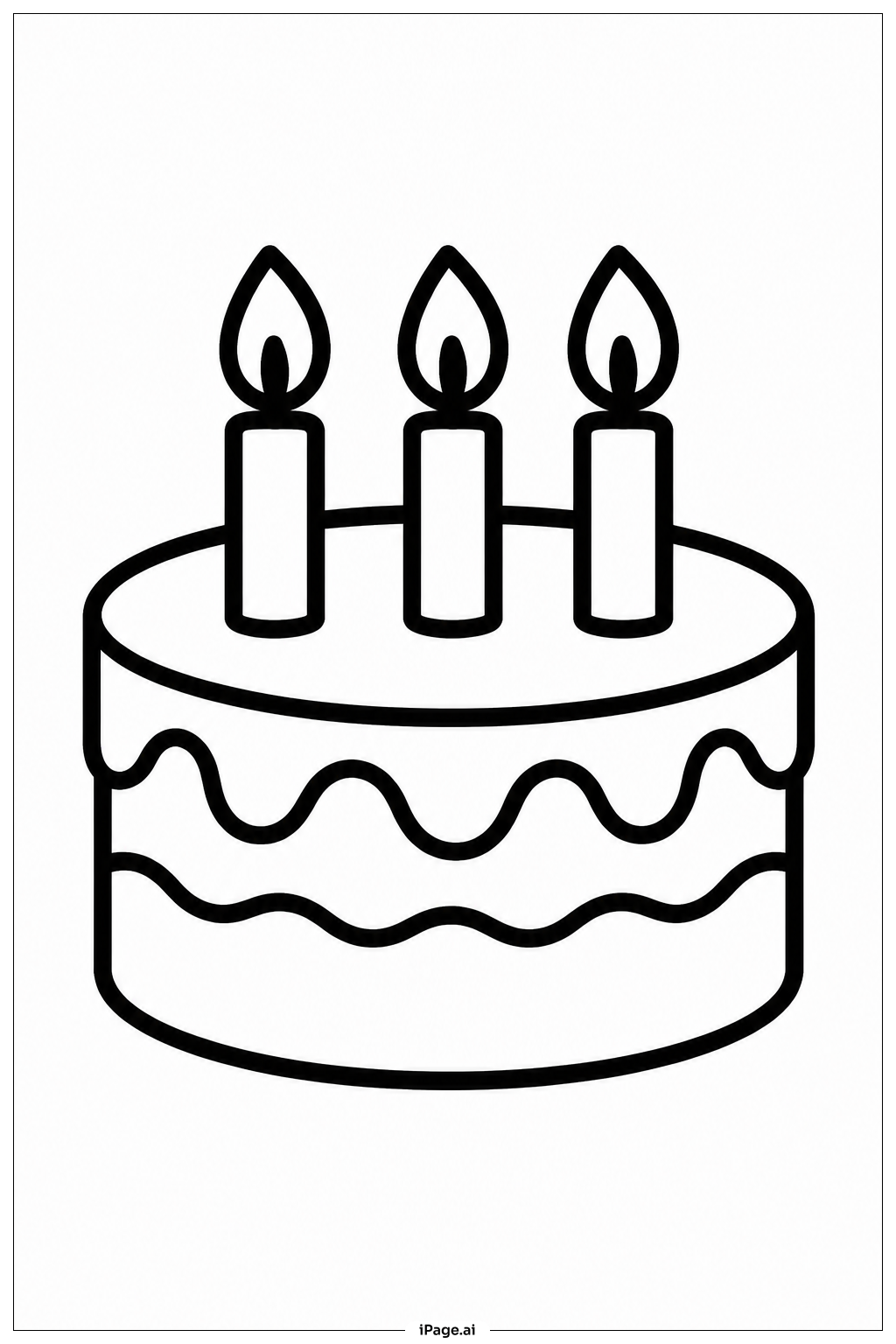 Pastel de cumpleaños de junio