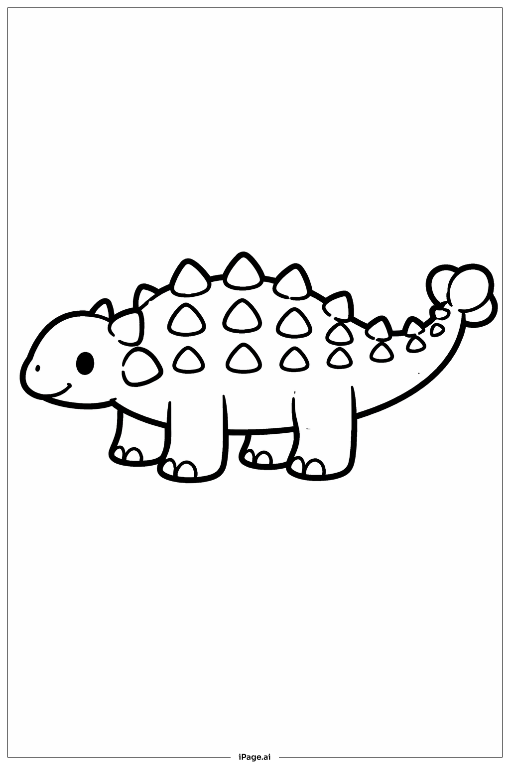  Jurassic Park Ankylosaurus Friend Coloring Page 