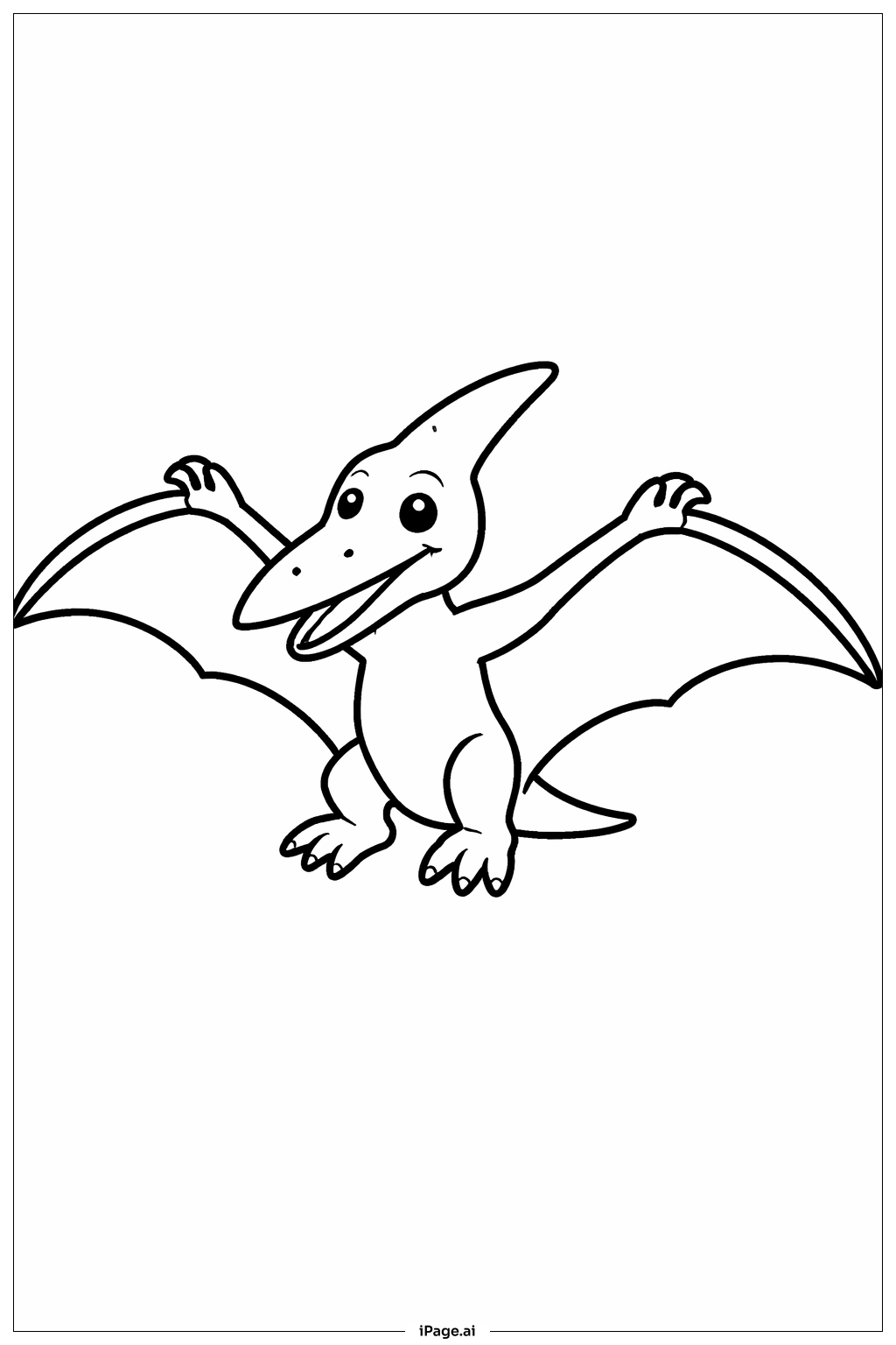  Jurassic Park Pterodactyl Landing Coloring Page 