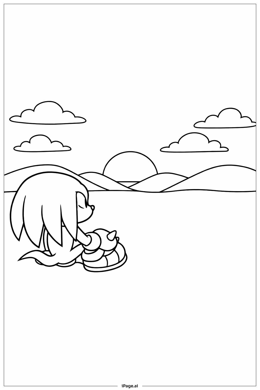 선셋을 바라보는 너클즈