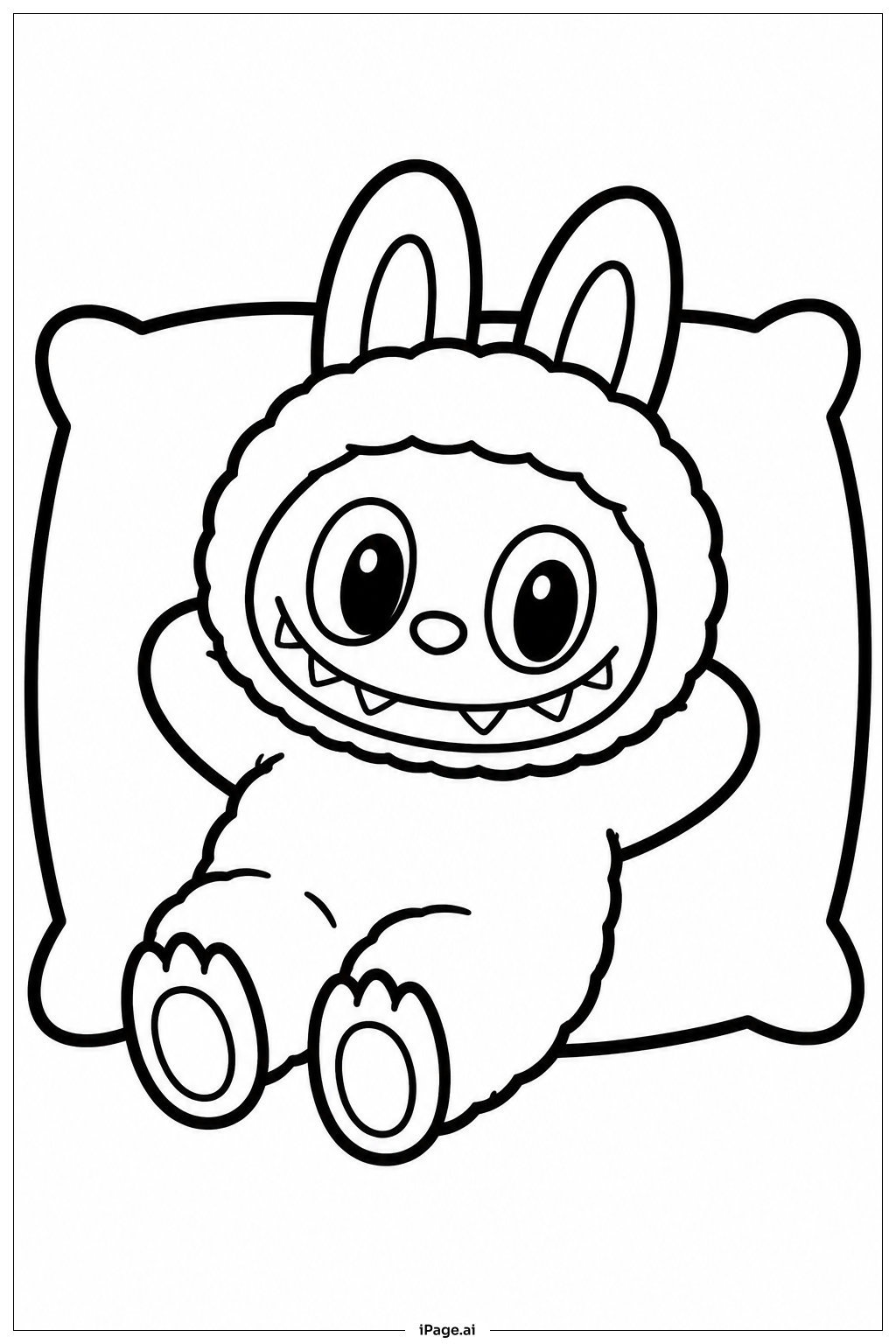 Labubu Auf Kissen